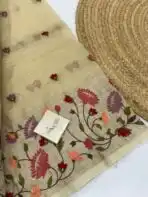 Ayla (Kora tissue silk) - Buttermilk yellow - Image 3