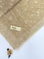 Amelia (Pure Hakoba Organza) - Earthy Olive - Image 2