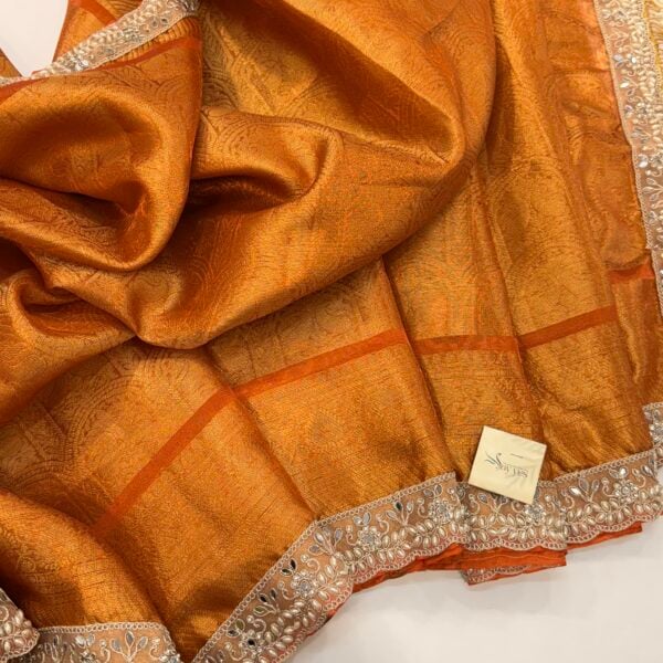 Sukhi (saree) - Burnt Orange