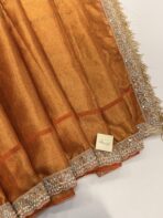 Sukhi (saree) - Burnt Orange - Image 3