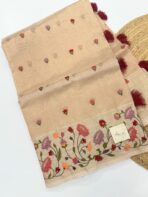 Ayla (Kora tissue silk) - Soft peach