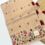 Ayla (Kora tissue silk) - Soft peach