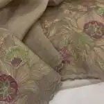 Merlin (Pure designer Organza) - Muted Taupe