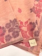Let’s bloom (Muga cotton) - Warm peach - Image 2