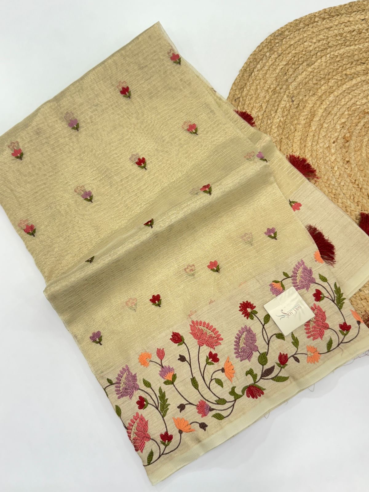 e3904808-89ab-4ddf-bcd8-0decae15a991 Ayla (Kora tissue silk) - Buttermilk yellow - Image 1