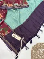 Pretham (Viscose silk) - Sea green - Image 3