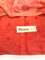 Let’s bloom (Muga cotton) - Apricot - Image 4