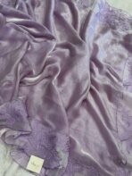 Aarohi ( Pure glass organza) - Lilac - Image 3