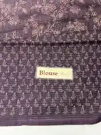 Ezhilmathi (Tussar silk) - Lavender - Image 4