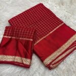 Dilruba (Viscose georgette) - Red