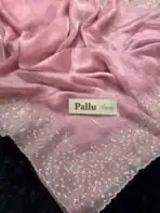 Darcey ( Pure glass organza) - Baby pink - Image 5