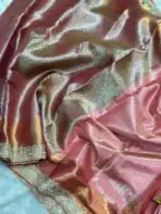 Sukhi (saree) - Salmon - Image 3