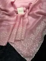 Darcey ( Pure glass organza) - Baby pink - Image 2