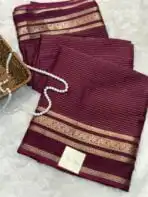 Bhumi (Semi Mysore crepe) - Wine