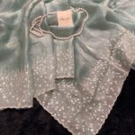 Darcey ( Pure glass organza) - Turquoise