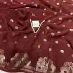 Aandal (Viscose dola silk) - Coffee bean