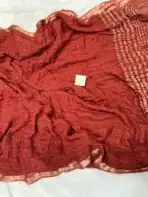 Elara ( Viscose georgette) - Burnt brown