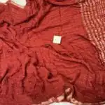 Elara ( Viscose georgette) - Burnt brown