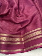 Bhumi (Semi Mysore crepe) - Wine - Image 3