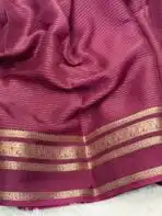 Bhumi (Semi Mysore crepe) - Wine - Image 3