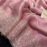 Darcey ( Pure glass organza) - Baby pink