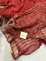 Elara ( Viscose georgette) - Burnt brown - Image 4