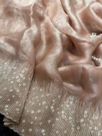 Darcey ( Pure glass organza) - Peachy - Image 2