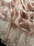 Darcey ( Pure glass organza) - Peachy - Image 2