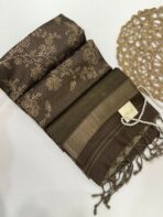 Ezhilmathi (Tussar silk) - Mocha