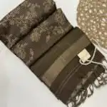 Ezhilmathi (Tussar silk) - Mocha