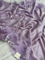 Aarohi ( Pure glass organza) - Lilac - Image 2