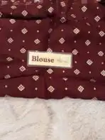 Aira (Sequinned Georgette silk) - Coffee bean - Image 4