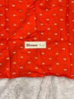 Dilruba (Crushed Viscose georgette) - Orange - Image 5