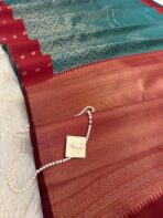 Lakshmi (Semi silk) - Sapphire blue - Image 5