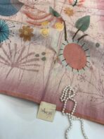 Crushed blooms (Fancy silk) - Pink - Image 2
