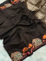 The Ele parade (Soft Jute silk) - Brown - Image 2