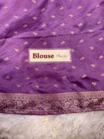 Laalima (Mushru satin silk) -  Vermilion red - Image 8