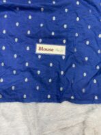 Aira (Georgette silk) - Green - Blue - Image 5