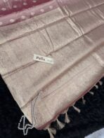 Varnam (Tissue Kancheevaram ) - Blush pink - Image 5