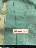 Shivanya (Mushru Kattan silk) - Sea foam - Image 4