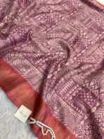 Magadhi (Semi tussar) - Lilac