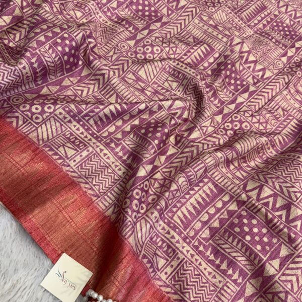 Magadhi (Semi tussar) - Lilac