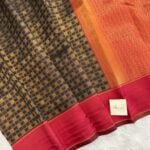 Lakshmi (Semi silk) - Black