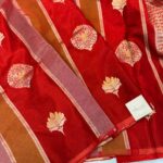 Shivanya (Mushru Kattan silk) - Red