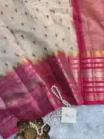 Tamara (Embroidered Tussar silk) - Pink