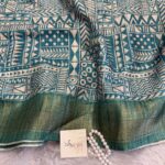 Magadhi (Semi tussar) - Blue