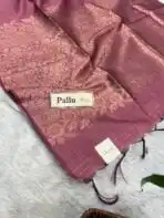 Srishti (Raw silk) - Dusty rose - Image 4