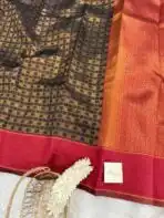 Lakshmi (Semi silk) - Black - Image 2