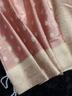 Varnam (Tissue Kancheevaram silk) - Baby pink