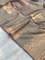 Srishti (Raw silk) - Grey